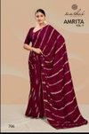 Amrita Vol 7 By Kashvi Dull Moss Printed Wholesale Daily Wear Sarees In India
